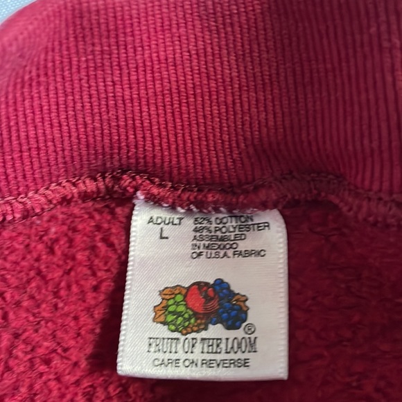 Vintage 90s Myrtle Beach Crewneck Sweatshirt Fruit of the Loom - Picture 4 of 8